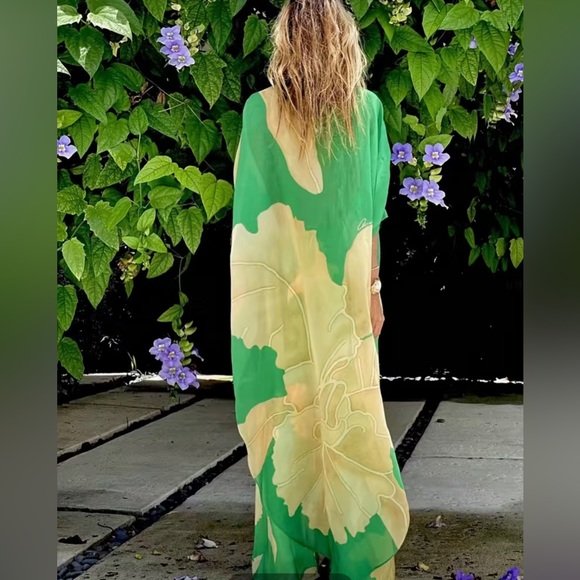 Floral Pattern Loose Fit Two Pieces Set. - Picture 5 of 5